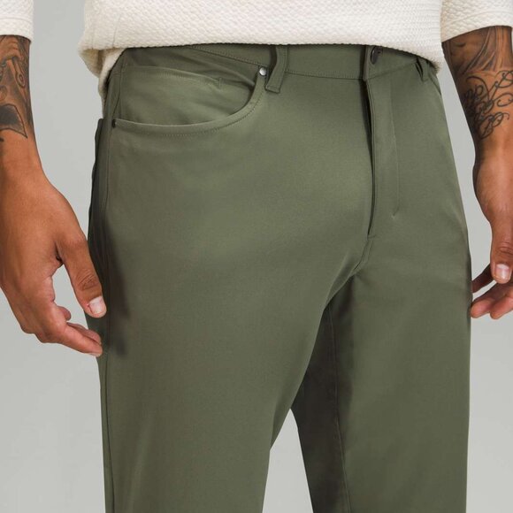 Lululemon men 38 ABC trouser classic fit warpstreme golf outdoor sport - Picture 4 of 14